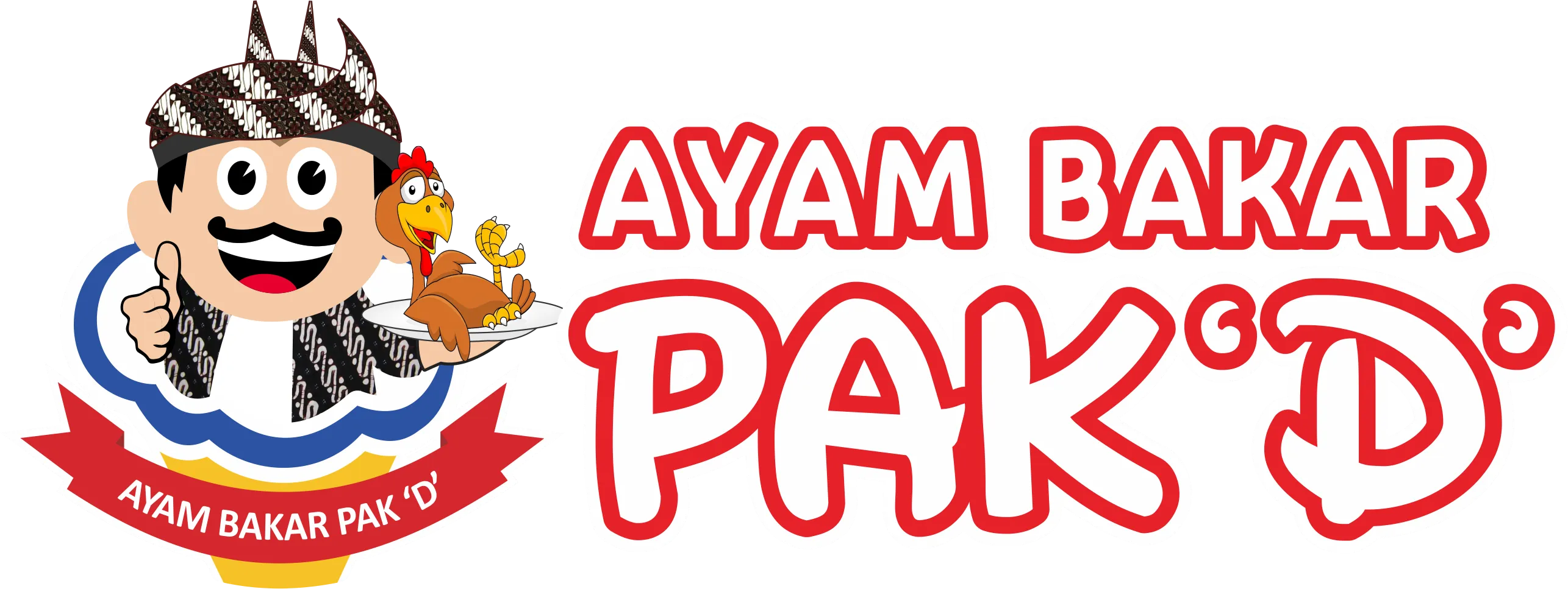 Logo Ayam Bakar Pak D